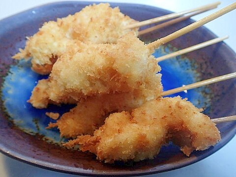 ❤鶏ムネ肉の串揚げ❤